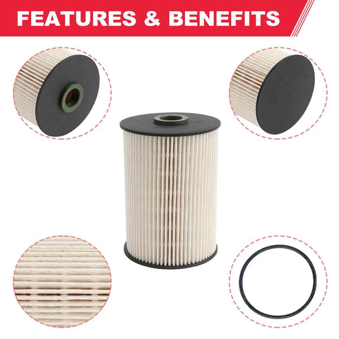 Diesel Fuel Filter PU 936/1X For 2005-2014 Golf And 2010-2014 Jetta Diesel Engines detailed view features and benefits