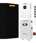 Top Shelf Off Grid Solar System Kit With 16 550W Panels And 48V 10KW Inverter Plus LiFePO4 Batteries for energy independence.