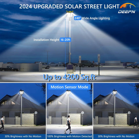 Rock Solid 9000W Solar Lights Outdoor With Motion Sensor And Dusk To Dawn Dead Simple Setup And Killer Brightness To Light Up Your Driveway While You Save Big On Bills Without Any Wiring Or Hassle