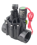 One And A Half Inch Inline Electric Solenoid Irrigation Valve With 24VAC Coil And Manual Rotary Switch Flow Control Model X150