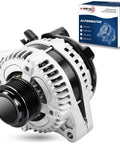 130Amp High Output Alternator Replacement Fits Pilot 2012-2015, Ridgeline 2012-2014, Odyssey 2011-2013 3.5L V6 CW 6-Groove Clutch