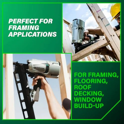 Pro Preferred Framing Nailer For Fast Reliable Pneumatic Power For Flooring Roof Decking And More 21 Degree Two To Three And A Quarter Inch