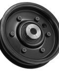 Solid Universal Drive Pulley Replacement Fits John Deere Cub Cadet Mtd Troy-Bilt For Lawn Tractors And Gators Part Am103018, 3.74 inch steel pulley.