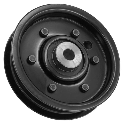 Solid Universal Drive Pulley Replacement Fits John Deere Cub Cadet Mtd Troy-Bilt For Lawn Tractors And Gators Part Am103018, 3.74 inch steel pulley.