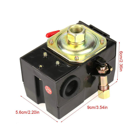 Air Compressor Pressure Switch Control 95 To 125 Psi 240V 26A Single Port Replacement Valve Built To Last Performance And Reliable Cut Out