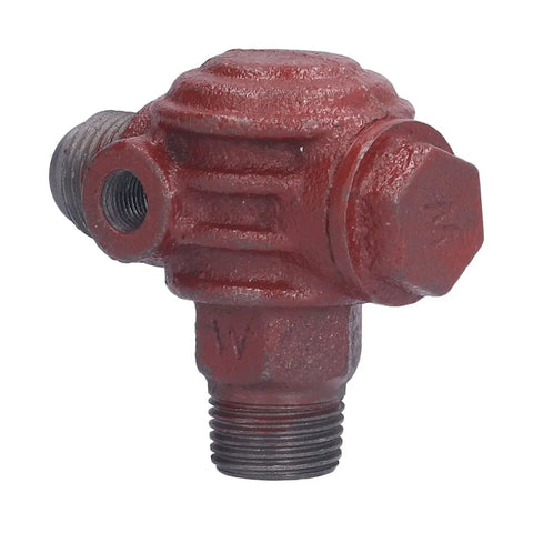Cast Iron Piston Type One Way And Three Way Check Valve For Air Compressors And Industrial Pneumatic Systems Replacement Part