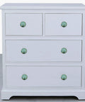 Sky Blue Brass Door Knobs Set Of 6 38mm Handcrafted Drawer Pulls And Cabinet Knobs For Cabinets Wardrobes And Kitchen Cupboards Includes Screws For Easy Install on white dresser