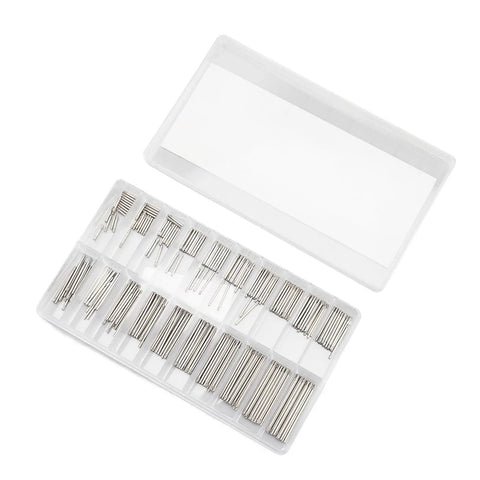 Watch Spring Bar Kit 300 Pieces 20 Sizes 8mm To 27mm Stainless Steel Pins Tool Set With Plastic Storage Box