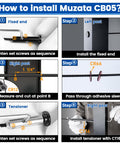 Step-by-step guide for installing Patent Swageless Invisible Cable Railing Kit No Crimp Needed Hardware Swageless Fittings Tensioner Hidden.
