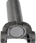 Straight Shot Rear Driveshaft Slip Yoke For 2007 To 2021 Chevrolet And GMC RWD Trucks No Sweat Bolt On Fitment, front view showing material and design.