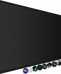 XXL 31.5x15.7 Inch Gaming Mouse Pad With Water Resistant Surface And Non Slip Rubber Base Extra Large Extended Keyboard Desk Mat For Work And Gaming Office Or Home Use Black