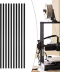 10 Pack Black T Slot Aluminum Extrusion Kit 20x20x1000mm 6063 Aluminum Profile For CNC Machines And 3D Printers next to a 3D printer