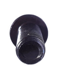Rugged 8 32 By 1 4 Inch Button Head Socket Cap Screws With Allen Hex Drive Black Oxide Finish On Tough Alloy Steel Fully Threaded showing the screw end.