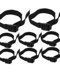 Eight nylon straps for Garden Aerator Shoes Straps Eight Pack Turf Spike Laces For Easy Lawn Aeration And Garden Care Durable