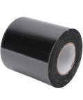 Self Adhesive Window Screen Patch Tape, Heavy Duty Mesh Repair Roll, Breathable Quick Fix For Windows, Doors, Tents, And Bed Nets, 80mm Wide By 6.1m Length, Black roll image