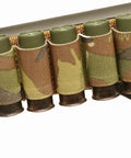 7 Round Tearaway Shotgun Card For 12 Gauge Shells With Tear Away Loop Fastener And DuraGrip Backing on tactical gear