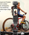 Built Tough Sports Camera Charging Dock For Pocket 3 Rig, compact design for outdoor travel and live streaming.