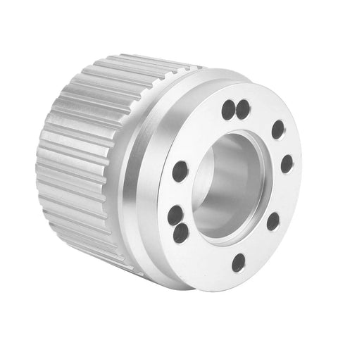 Ultimate Jauarta Crank Pulley And Alternator Kit For 351C Engines V Belt Groove Fits PC 2255 Prevents Slip High RPM Performance Perfect Upgrade silver aluminum pulley