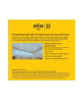 Product information on Ultra Bright LED BR30 Flood Light Bulbs 150 Watt Equivalent Daylight 2200 Lumens Dimmable Indoor Two Pack