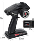 Pro Grade 2.4GHz RC Transmitter 6CH Controller And Receiver For 1 8 And 1 10 Scale RC Cars Detail View