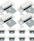 12 Pieces Cabinet Door Magnets Catch Magnetic Door Catch For Easy Closure Cupboard Closet Drawer Kitchen Bathroom Heavy Duty
