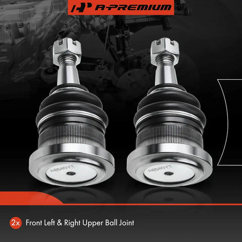 2 Pack Front Upper Ball Joint For Chevy And GMC Trucks And SUVs, Heavy Duty Replacement For Silverado Suburban Tahoe Escalade Avalanche Express, Easy Install, Durable Suspension Upgrade For A Smoother Ride. 2x front left and right upper ball joint, steel studs