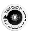 80mm ILQ9 Wheel And Bearing Hydro SE Inline Skate Upgrade Kit white wheel with TwinCam ILQ-9 bearing visible
