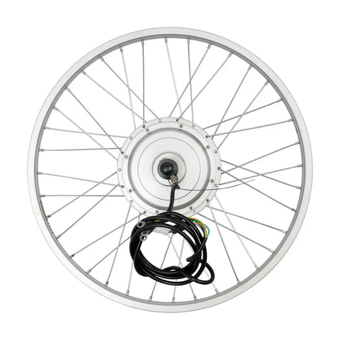 750W Front Wheel Electric Bike Conversion Kit With Brushless Hub Motor, 36V System, Top Speed 26.72 MPH, fits 24 Inch bicycles