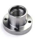 Two Inch Steel Faceplate For Wood Lathe With 1 8 TPI Thread, Heavy Duty Mount Plate, Four Mounting Holes, Durable Rigid Construction