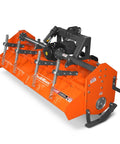 Heavy Duty 80 Inch Rotary Tiller For 40 To 80 HP Tractors With 3 Point Cat II Hitch Gear Driven Transmission PTO Shaft Included