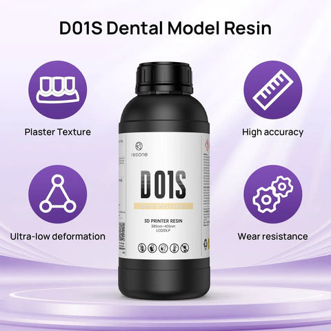 Pro Grade Dental Model 3D Printer Resin Delivers Crazy Accurate Dimensions With Next Level Low Shrinkage For Orthodontic Frameworks That Legitimately Crush It On Your Vat Setup When You Need Reliable 1Kg Of Straight Fire Photopolymer Action