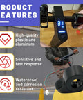 Universal Thumb Throttle for Electric Scooters with LED display, waterproof and corrosion resistant features.