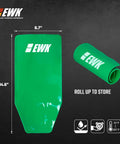 Green flexible moldable oil funnel from 6L Oil Extractor Pump And Flexible Moldable Oil Funnel Kit For Spill Free Fluid Changes