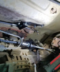 Installed transfer case cable shifter kit for 231 fits Wrangler TJ LJ 1997 2006 easy install ditch the messy linkage