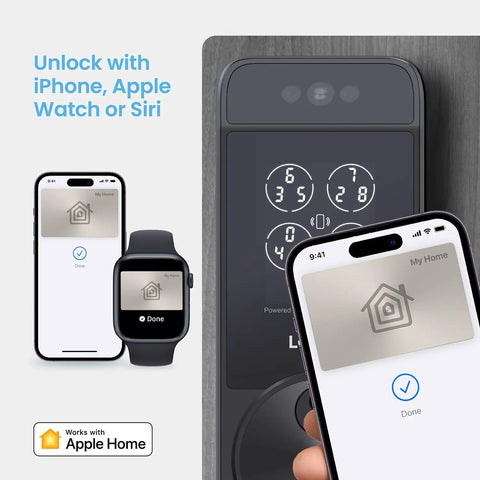 Heavy Duty Biometric Smart Deadbolt With Lightning Fast Facial Recognition And Snappy Fingerprint Unlock For Totally Hassle Free Keyless Entry Security On Your Main Door