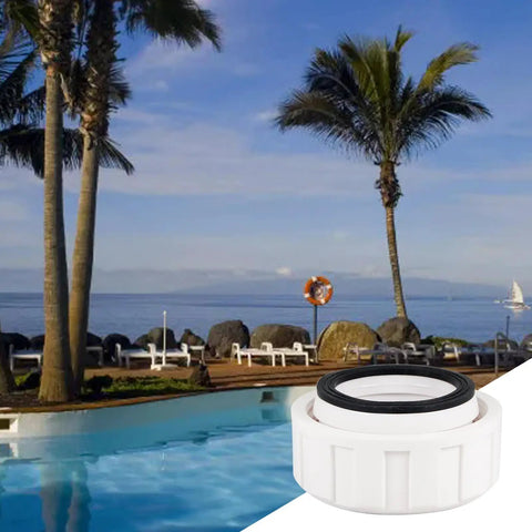 2 Inch Pump Union Replacement Kit for Hayward Salt Chlorine Generators poolside