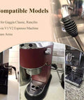Two Pack Steam Wand Rubber Cover Finger Guard Sleeve With 6 mm Opening Fits Gaggia Classic And Rancilio Silvia