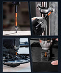 COMOWARE 13pc Phillips head drill bit set, orange S2 steel with 1/4 in hex shank; magnetic for electronics disassembly