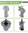 Bevel Gear Replacement Kit For Husqvarna That Fits 324LX 324LDX 326LS 326LX 326L 525L 525LST, showing multiple product angles