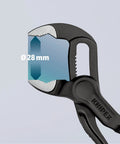 Cobra XS Mini Water Pump Pliers, 100 Mm, Self Locking, One Hand Fine Adjustment By Button Push, Slim Head For Tight Spaces