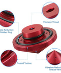Red Eliminator Trolling Motor Prop Nut for Minn Kota GFEL MK BK DP 80 101 112 with noise reduction rubber ring