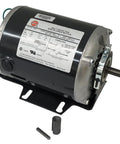 Belted Fan And Blower Motor Half Horsepower One Phase 1725 RPM Split Phase Open Dripproof ODP With Beefy Durable Base