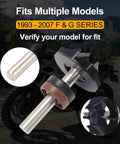 BMW Water Pump Repair Kit For F650GS G650GS With Impeller Shaft And Seals direct replacement showing components and fit info