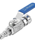 3/8 inch quick-connect valve kit high pressure stainless steel