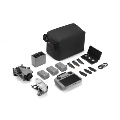 Mini 5 Pro Fly More Combo Plus With RC 2 Controller Screen Folding Drone components with hard case and accessories