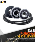 Fit This Straight Fire Washer Drum Bearing And Seal Setup To Kick Out Loud Screech Noise And Restore Full Spinning Power To Your Laundry Gear Without The Stress Or High Repair Tickets Today. Heavy duty drum bearing seal kit with rubber and metal components.
