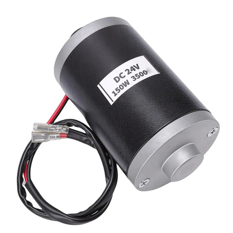 Brushed 150W Electric Scooter Motor Replacement With Ride Ready Power, Stable 3500 RPM Transfer Aluminum Alloy Timing Belt