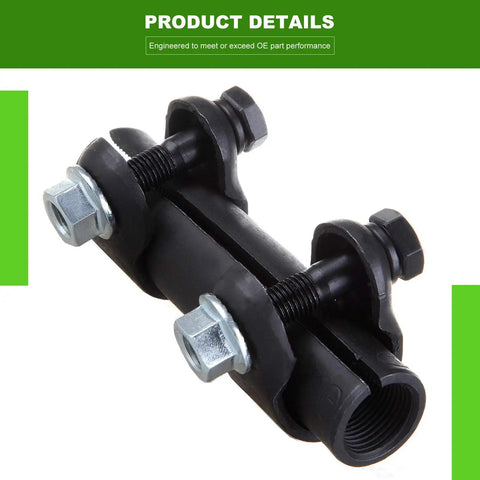 Ford Bronco And F150 1987-1996 Front Suspension Kit 4WD Beefed-Up Upgrade Includes Inner Tie Rod End Outer Tie Rod End Lower Ball Joint Upper Ball Joint And Adjusting Sleeve black steel adjusting sleeve with nuts