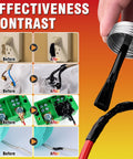 Effectiveness contrast of Liquid Electrical Tape Quick Drying Insulating Glue Black Waterproof Wire Sealant For Electrical Connections