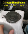 Washer Fluid Reservoir Cap Replacement For Toyota Sequoia Tacoma And Tundra Direct Fit OEM Quality Replacement Cap installed